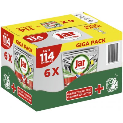 Jar Platinum+ Lemon Kapsle do myčky 114 ks – Hledejceny.cz