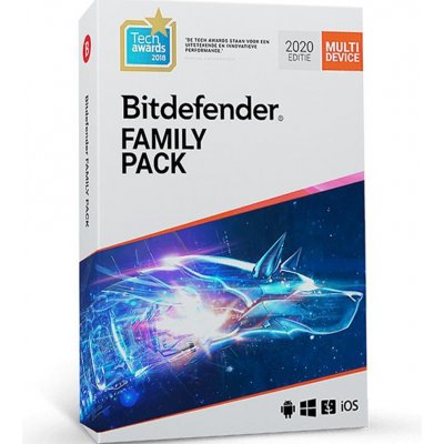 Bitdefender Family Pack 2020, až 15 lic. 1 rok (FP01ZZCSN1215LEN) – Zboží Živě