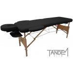 Tandem Skládací masážní stůl Basic-2 Slim Barva: černá 186 x 60 cm 13 kg 2 barvy – Zbozi.Blesk.cz