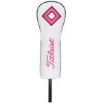 Titleist headcover Leather Pink Out Fairway bílo růžový – Hledejceny.cz