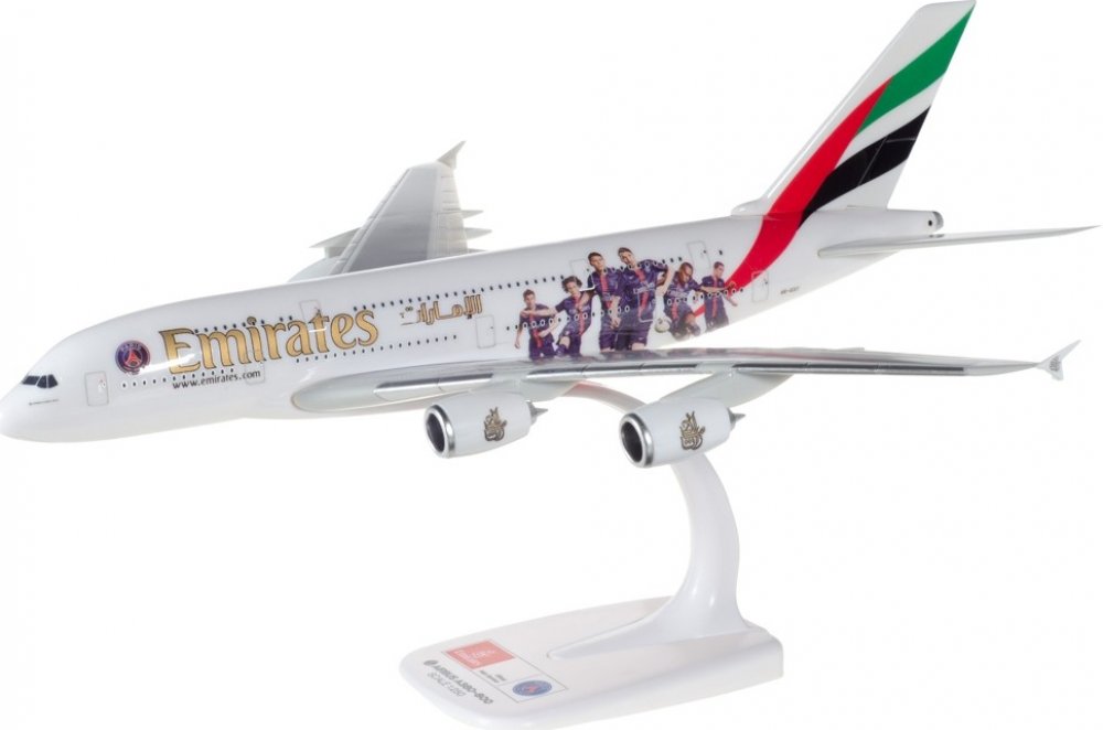 Herpa Wings Model letadla Airbus A380 Emirates Paris St. Germain 1:250 |  Srovnanicen.cz