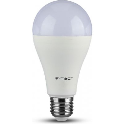 V-TAC E27 LED žárovka 17W, 1710LM, A65 Barva světla: Teplá bílá – Zboží Živě