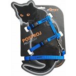 BAFPET Set postroj + vodítko pro kočky 19 - 26 cm 24 - 37 cm – Hledejceny.cz