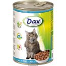Krmivo pro kočky Dax Cat Kousky Ryba 415 g