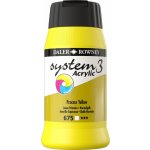 Daler Rowney System3 akrylová barva process yellow 500 ml 1 ks – Hledejceny.cz