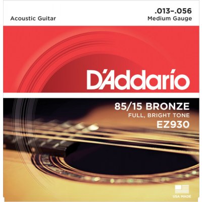 D'ADDARIO EZ930 80/15 Bronze Medium - .013 - .056