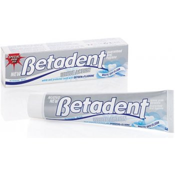 Betadent zubní pasta White Action s Oxy-fluorem 125 ml