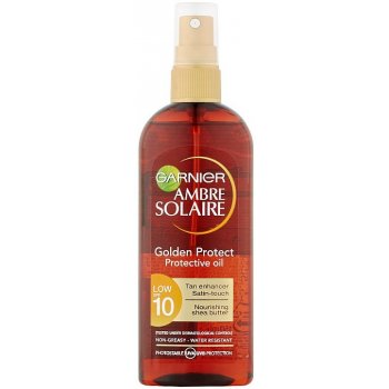 Garnier Ambre Solaire Golden Protec olej na opalování SPF10 150 ml