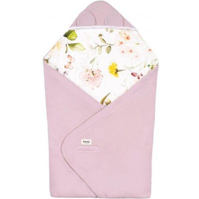 Lionelo Zavinovačka do autosedačky TRAVEL SWADDLE Pink Flower – Hledejceny.cz