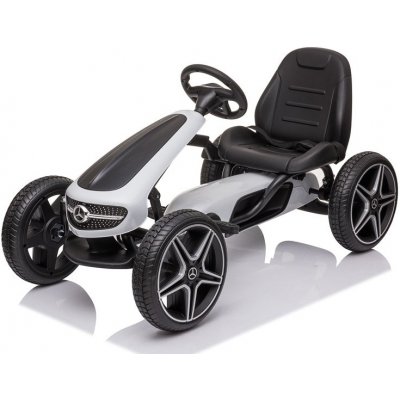 Mamido šlapací motokára Mercedes XMX610 bílá – Zboží Mobilmania