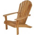 Barlow Tyrie Teakové nízké křeslo s vysokou zádovou opěrkou Adirondack, 75x97x95 cm, teak – Zboží Dáma