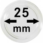 Lindner Kapsle na mince 25 mm – Zboží Dáma