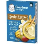 Gerber Mléčná kaše pšenično-ovesná banán a mango 200 g – Zboží Dáma