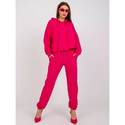 Volná Basic teplákovka s kapucí RV-KMPL-7826.82P pink fuchsiová – Zbozi.Blesk.cz