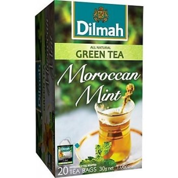 Dilmah Gourmet Moroccan Mint čaj zelený marocká máta 20 x 1,5 g