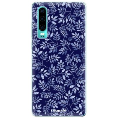 Pouzdro iSaprio Blue Leaves Huawei P30 – Zboží Mobilmania