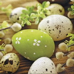 PAW ubrousky L Eggs Among Catkins 33X33cm