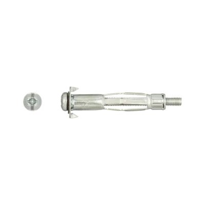 RAWLPLUG R-SM-05065 - Kotva rozpěrná do sádrokartonu SM 10mm se šroubem;M5x65mm – Zboží Mobilmania