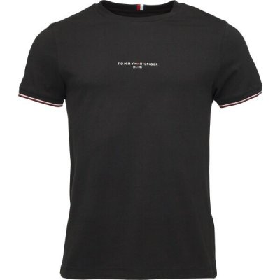 Tommy Hilfiger S/S T-Shirt MW0MW32584BDS černá – Zboží Dáma