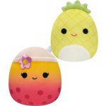 Squishmallows 2v1 ananas Maui a bubble tea Bergit 13 cm – Zboží Dáma