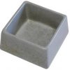 Miska, napáječka, zásobník MAT GROUP Miska čtverec 155 x 155 x 75 mm beton 84