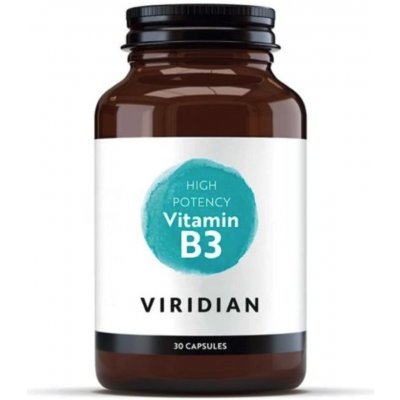 Viridian High Potency Vitamin B3 250 mg 30 kapslí – Hledejceny.cz