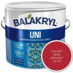Balakryl Uni mat 2,5 kg Červený – Zboží Mobilmania
