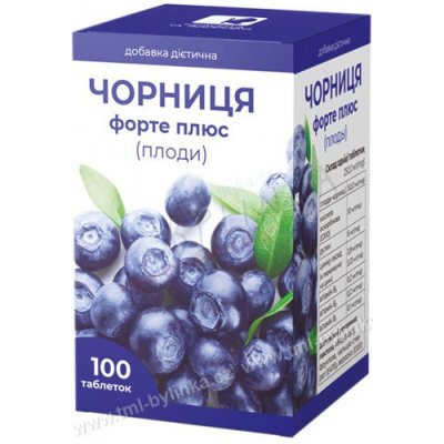 Enjee Borůvka Forte Plus 100 tablet – Hledejceny.cz