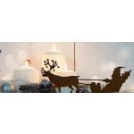 vánoční dekorace santa na saních – Hledejceny.cz