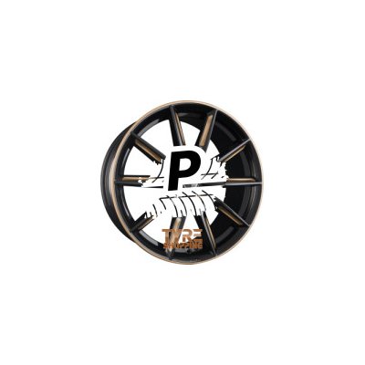 BORBET LX 8x19 5x108 ET45 black gloss gold spoke rim – Hledejceny.cz