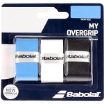 Babolat My Overgrip 3ks Black/Blue/White – Zboží Dáma