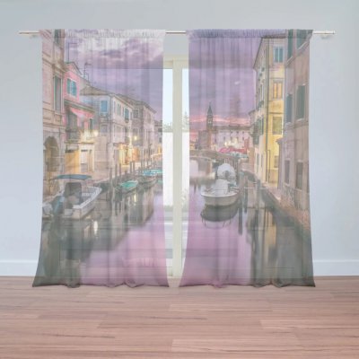 Sablio Záclony Benátky: 2ks 150x250cm – Hledejceny.cz