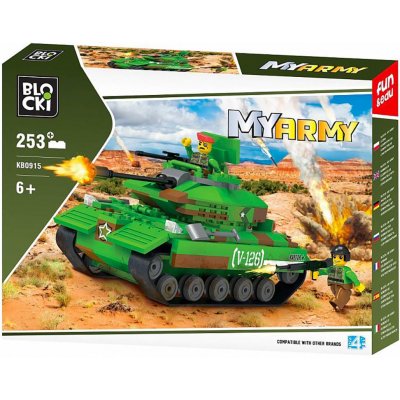 ICOM Blocki MyArmy tank na poušti 253 ks – Zboží Mobilmania