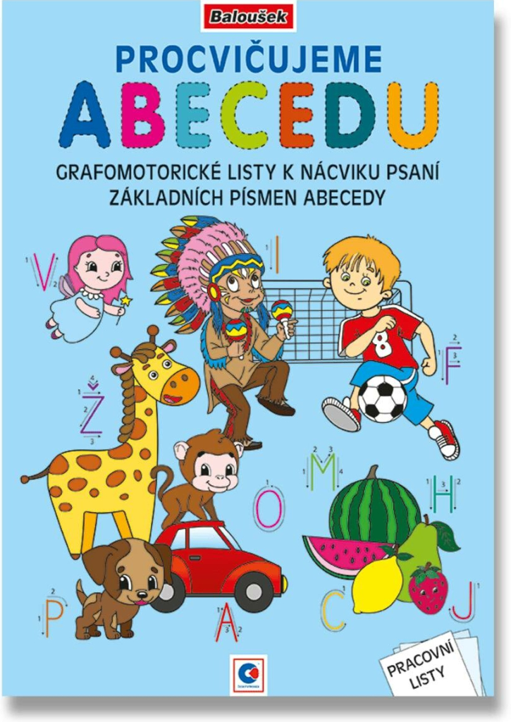Baloušek Pracovní listy - Procvičujeme abecedu