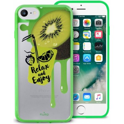 Pouzdro Puro Summer Juice Collection Apple iPhone 6/6S/7 motiv kiwi