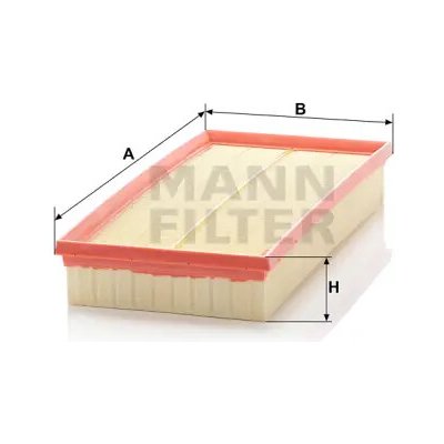 MANN FILTER Vzduchový filtr C 35 126 – Hledejceny.cz