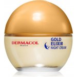 Dermacol Gold Elixir Rejuvenating Caviar Night Cream noční krém proti vráskám 50 ml