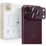 Tech-Protect Ochrana na zadní kameru iPhone 18 Pro MAX - Tech-Protect, CamFull Fit+ Burgundy – Zboží Živě
