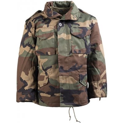 Mil-Tec Bunda dětská US M65 s vložkou FLECKTARN vel.S FLECKTARN - německé maskovaní Mil-Tec – Zboží Dáma