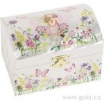 Goki Hrací skříňka stříbrná s vílou melodie Labutí jezero – Zboží Dáma Goki Hrací skříňka stříbrná s vílou melodie Labutí jezero – Zboží Dáma