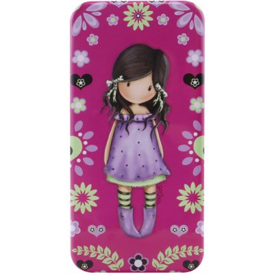 Santoro London Plechový Gorjuss Fiesta You Brought Me Love Fialová růžová – Zbozi.Blesk.cz