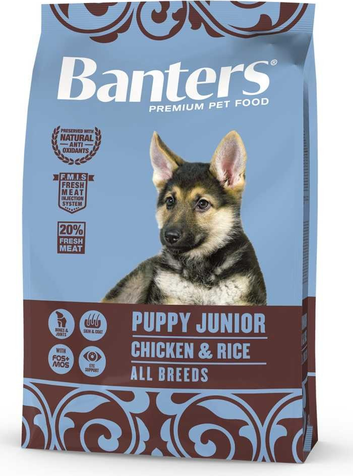 Banters Puppy & Junior Chicken and Rice 3 kg