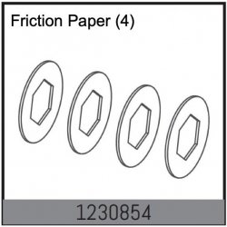 Absima 1230854 Paper Slipper Gasket 4