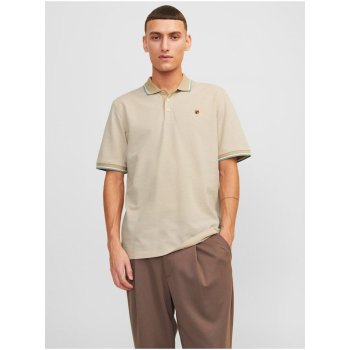 Jack & Jones Béžové polo Bluwin