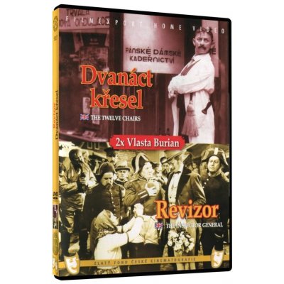 Revizor + dvanáct křesel DVD