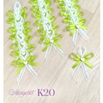 Krajkové svatební vývazky K20 (Green Apple) – Hledejceny.cz