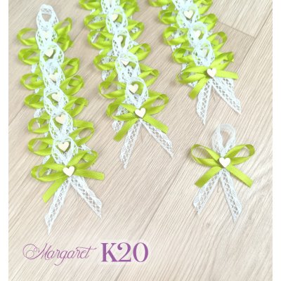 Krajkové svatební vývazky K20 (Green Apple) – Hledejceny.cz
