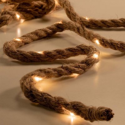 Nexos LED světelné dekorační lano 25 LED teplá bílá – Zbozi.Blesk.cz