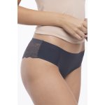 Julimex Kalhotky Kalhotky Lingerie Tanga panty grafit – Sleviste.cz