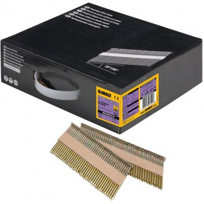 DNPT28R75G12Z DEWALT KONVEXNÍ HŘEBÍKY 2,8 X 75 MM, 2200 KS, GALVANIZOVANÉ – Hledejceny.cz